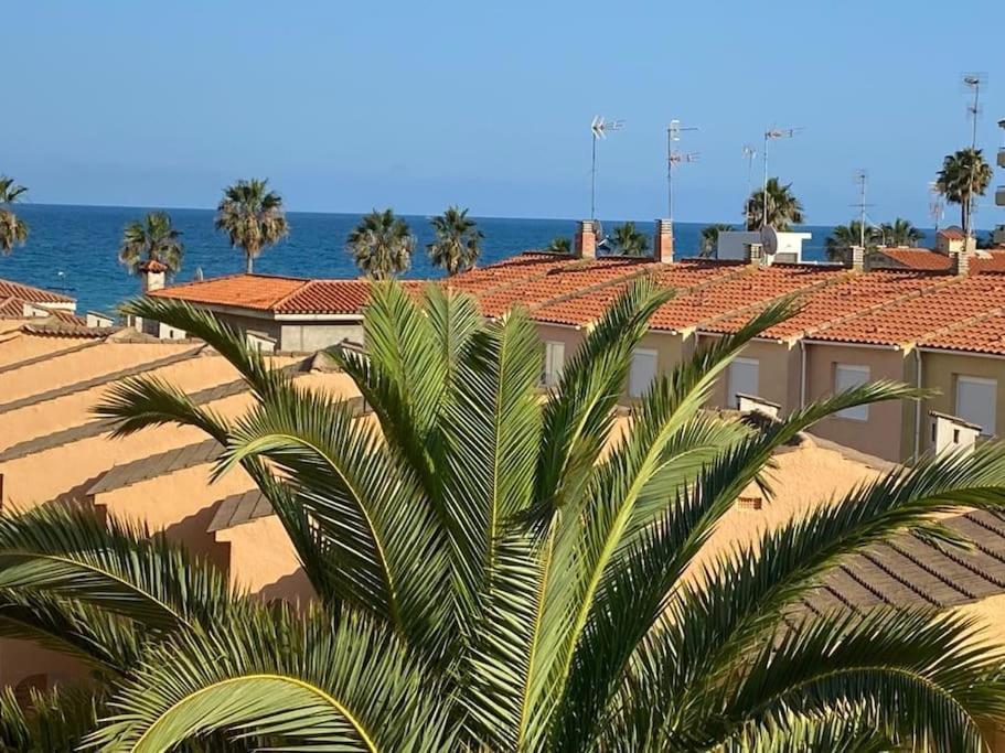Apartamento Duplex En Primera Linea De Playa Пеньискола Экстерьер фото