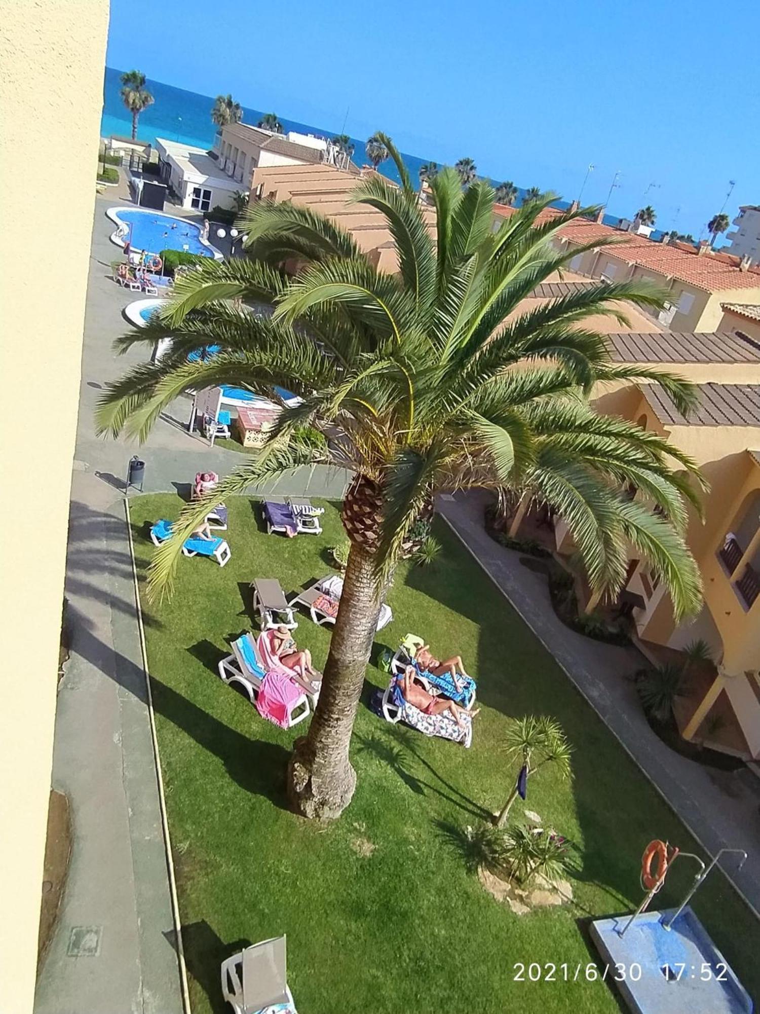 Apartamento Duplex En Primera Linea De Playa Пеньискола Экстерьер фото
